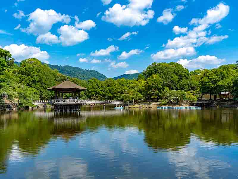 奈良公園・浮見堂